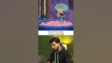 Programmers after 24 hours work 🤣#programming #programmer #meme #memes #coding #codinglife