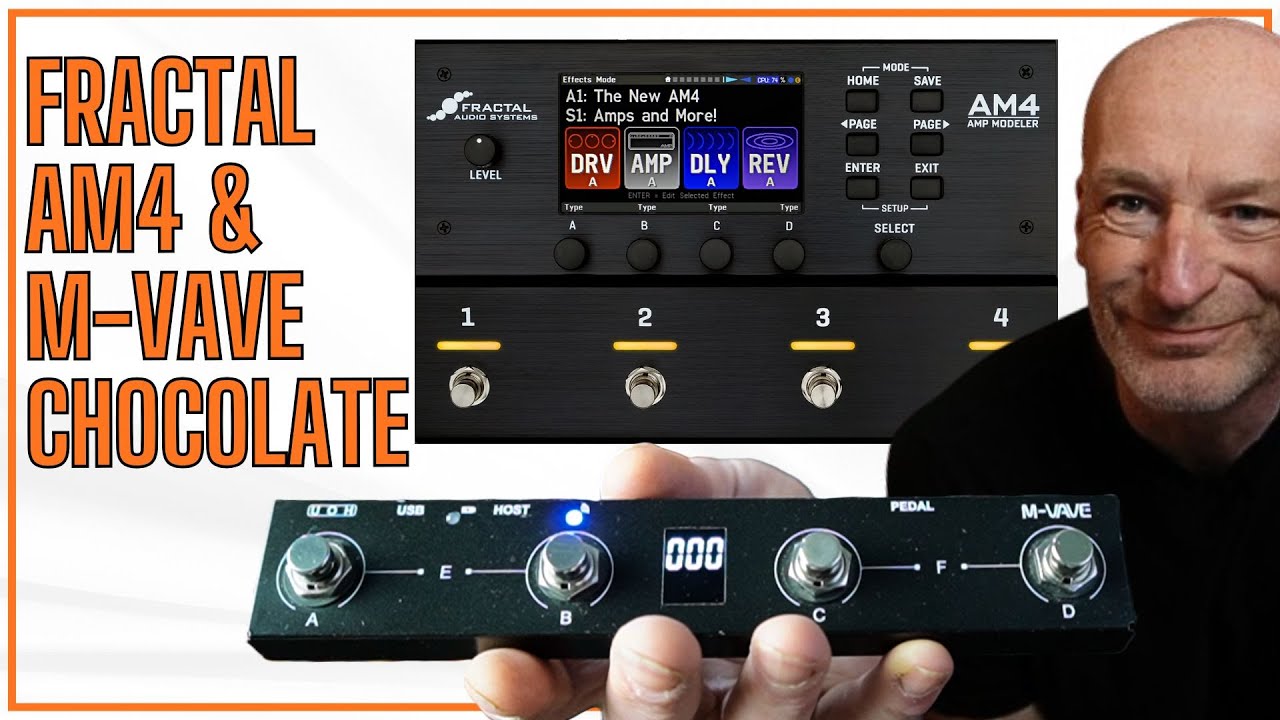 FRACTAL AM4 M-Vave CHOCOLATE - HOW TO GET Midi Control and extra