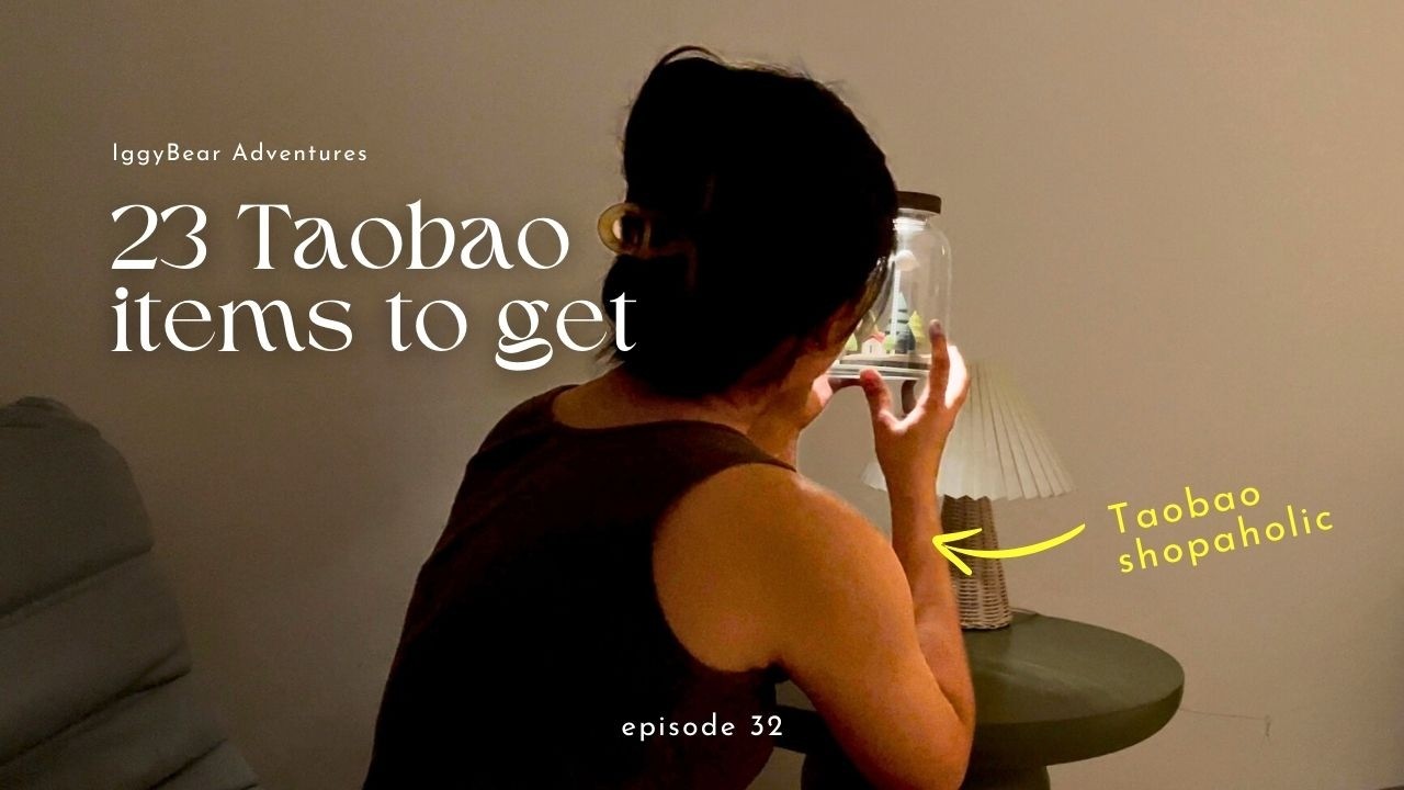 [32] Taobao haul | 23 items to get from Taobao | Sleepwear, Lifestyle items, Homeware & Decor