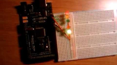 Arduino MEGA traffic lights