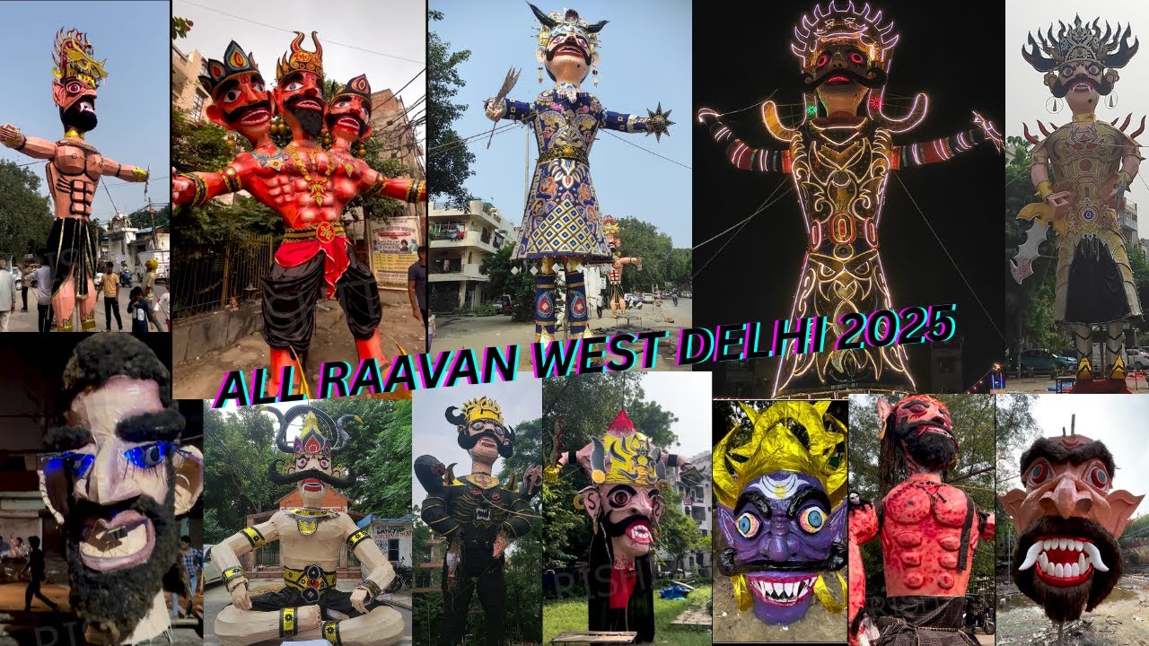 SUBHASH NAGAR | RAAVAN | WEST DELHI | DUSSEHRA 2025 | TAGORE GARDEN