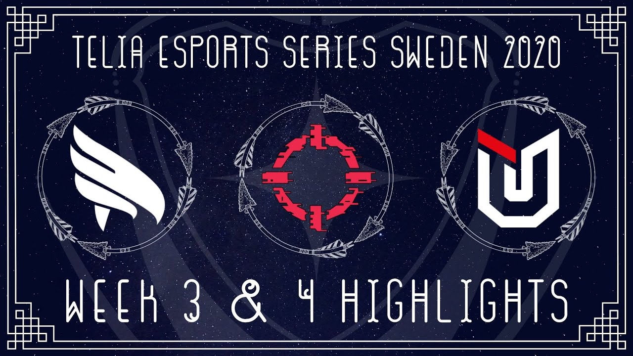 Telia Esports Series Sweden - Week 3 & 4 Highlights (FALKN, Lanomania & UniQ)