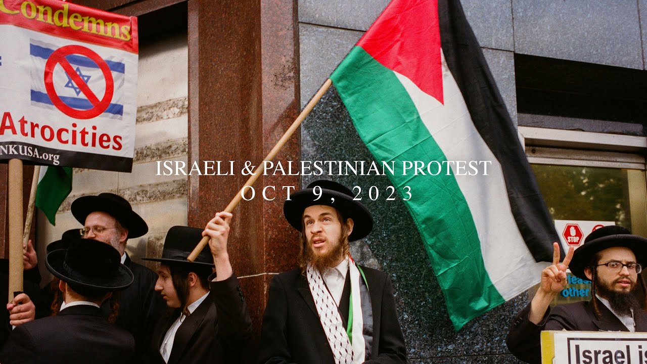 Israeli & Palestinian Protest in New York City | October 9th, 2023