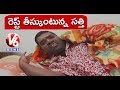 Bithiri Sathi wants rest; satirical conversation with Savithri on polls