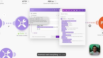 Combine Multiple Array Values Into a Single Object (Make.com Tutorial)