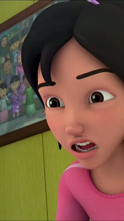 Eee.. nasib baik comel tau😍 #upinipin #kakros