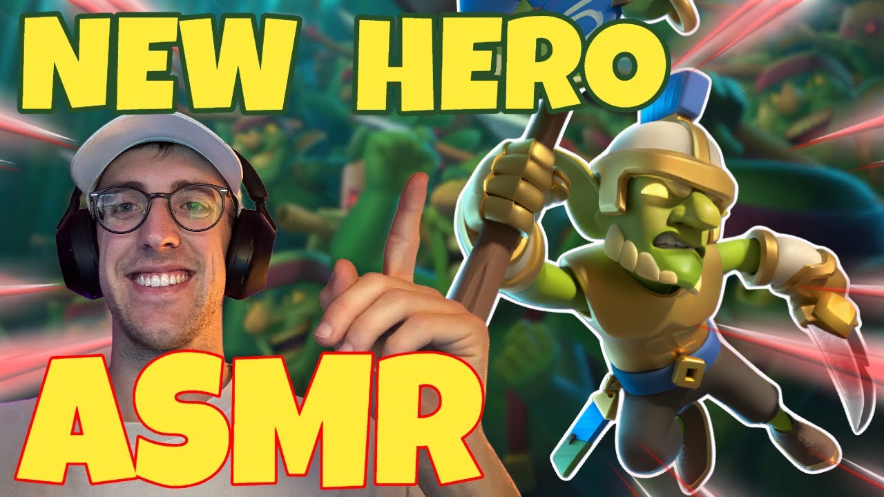 ASMR Clash Royale - Играю за НОВОГО героя в Clash Royale (OP) ✨