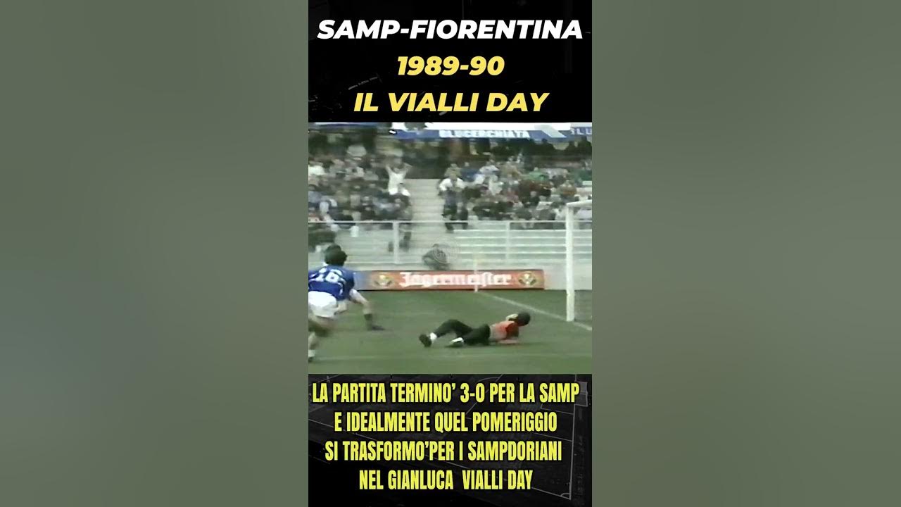 SAMPDORIA FIORENTINA 3 0 SERIE A 1989 90 QUELLO CHE DIVENNE IL GIANLUCA sampdoria-fiorentina-3-0-serie-a-1989-90-quello-che-divenne-il-gianluca