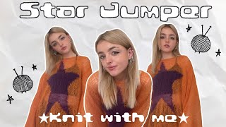 ★ Star jumper tutorial | knit with me! ★