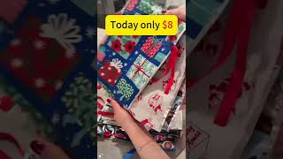 Make gift wrapping less stressful with reusable Christmas drawstring bags