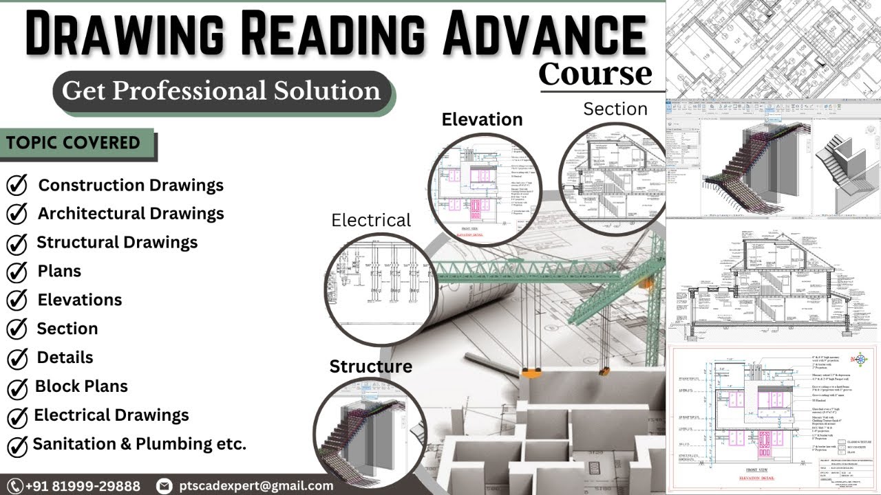 The Basic Details of Drawing Reading Construction Architecture