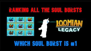 Ranking All Soul Bursts in 2025 (Worst-Best) | #loomianlegacy