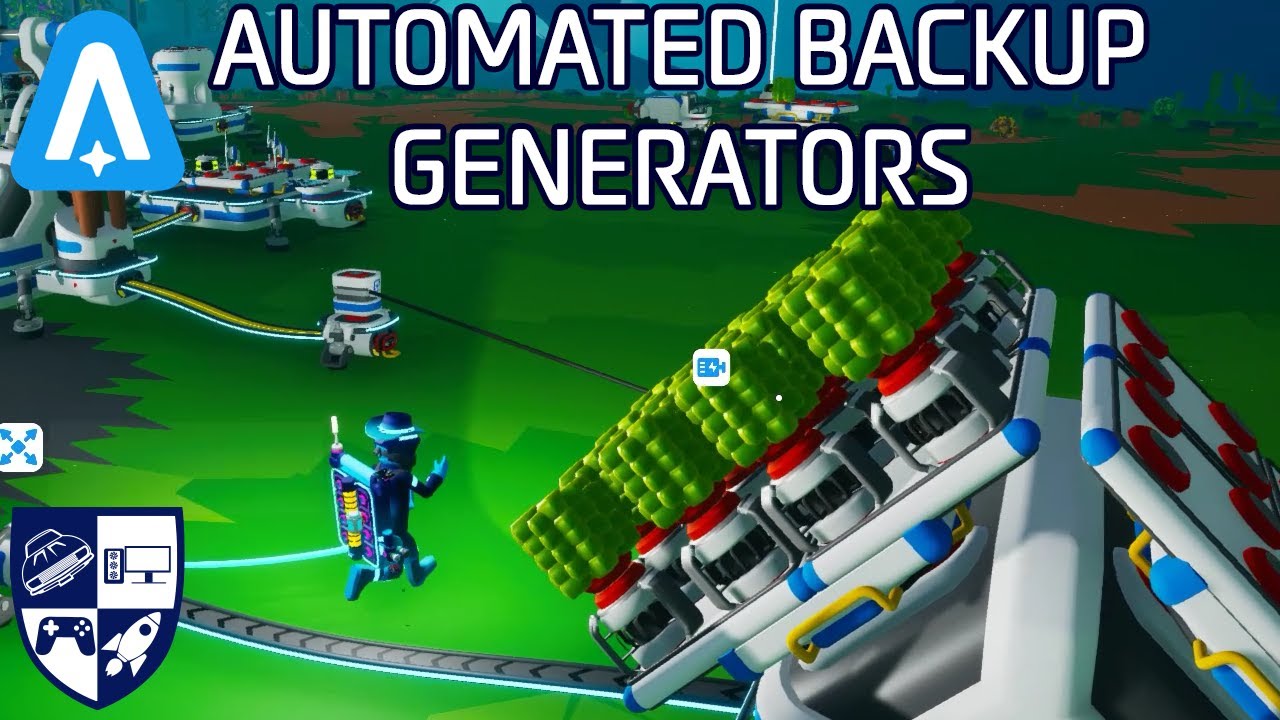 Astroneer - Backup Generators - YouTube