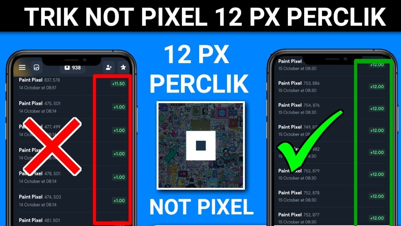 12 PX PER CLIK TRIK GAME NOT PIXEL TERBARU - UPDATE AIRDROP GAME ...
