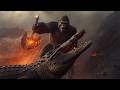 KING KONG vs GIANT CROCODILE: The Volcanic Axe Descent to the Skull