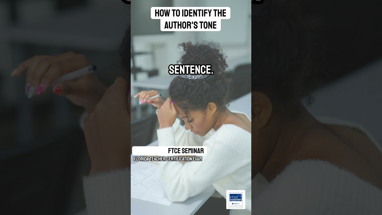 How to identify the author's tone!? #ftce #readingstrategies #learnenglish #podcast How to identify the author's tone!? #ftce #readingstrategies #learnenglish #podcast