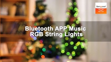 2021 Best Christmas Lights 丨Amazing Fairy Lights with App Control - Banggood New Tech
