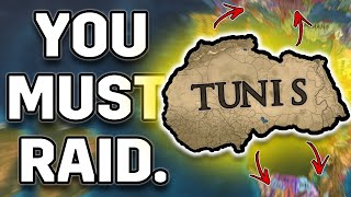 RAIDING makes TUNIS absolutely BROKEN
