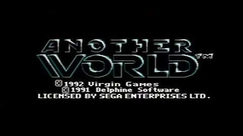 [Megadrive] Introduction du jeu "Another World" de Delphine Software (1991)