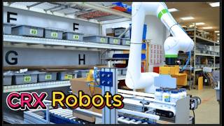 Machine handling with FANUC CRX collaborative robot