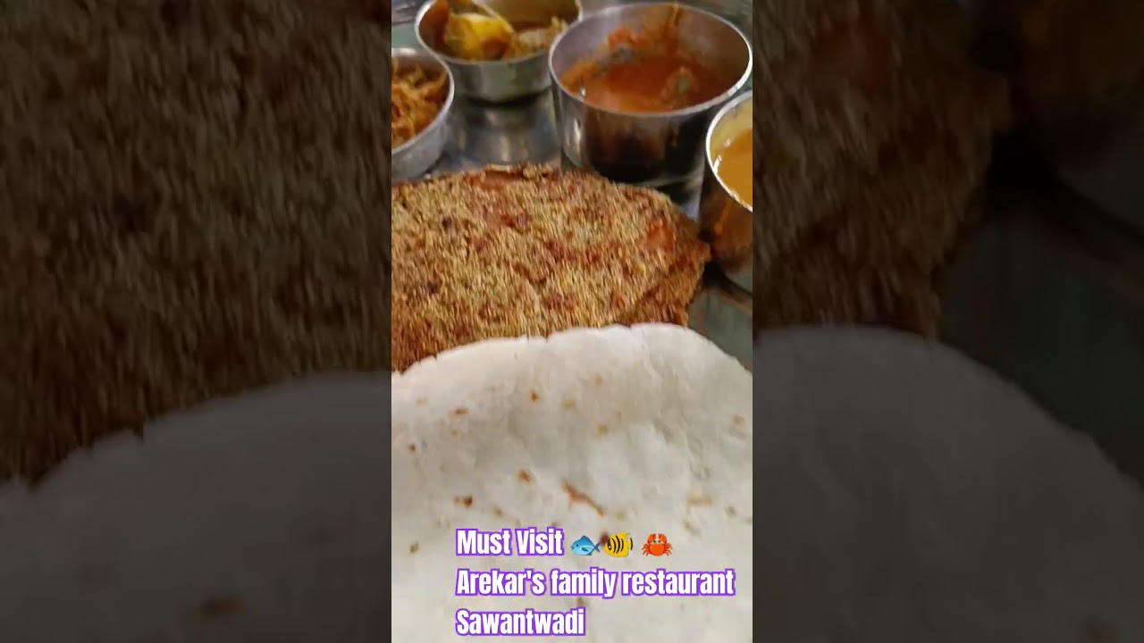 Arekar's family restaurant| fish thali special 