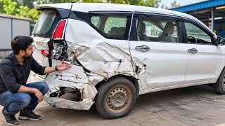 Heavy Accident Car Repair | Professional Body Repair & Finishing #automobile 