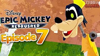 Disney Epic Mickey: Rebrushed Gameplay Walkthrough Part 7 - Animatronic Goofy! Ventureland!