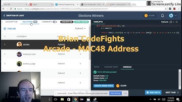 Brian CodeFights Arcade - Is MAC48 Address 47
