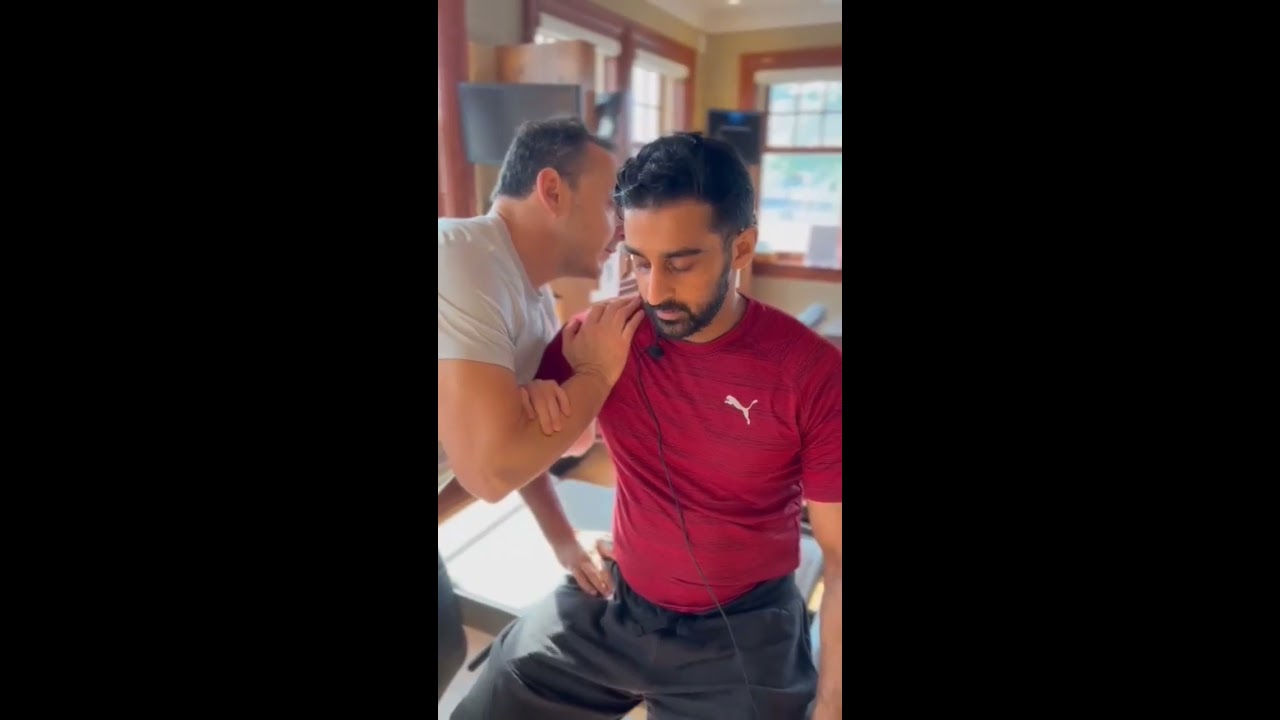 You Can Feel The Relief Just Watching This Shoulder Adjustment Chiropractic Crack