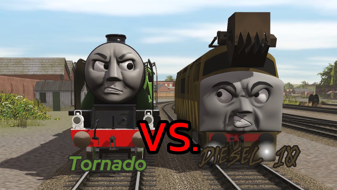 The Battle For Sodor! Tornado Vs. Diesel 10!
