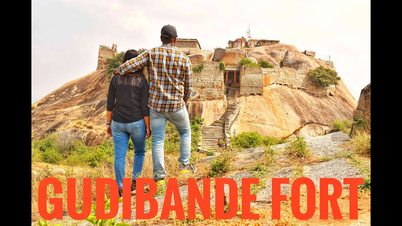 Gudibande fort | Must visit place near Bangalore| couple ride | One day trip 100kms from Bangalore