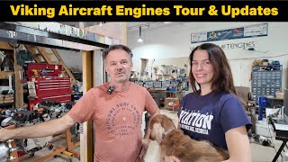 VIKING AIRCRAFT ENGINES  SHOP TOUR & PROJECT UPDATES