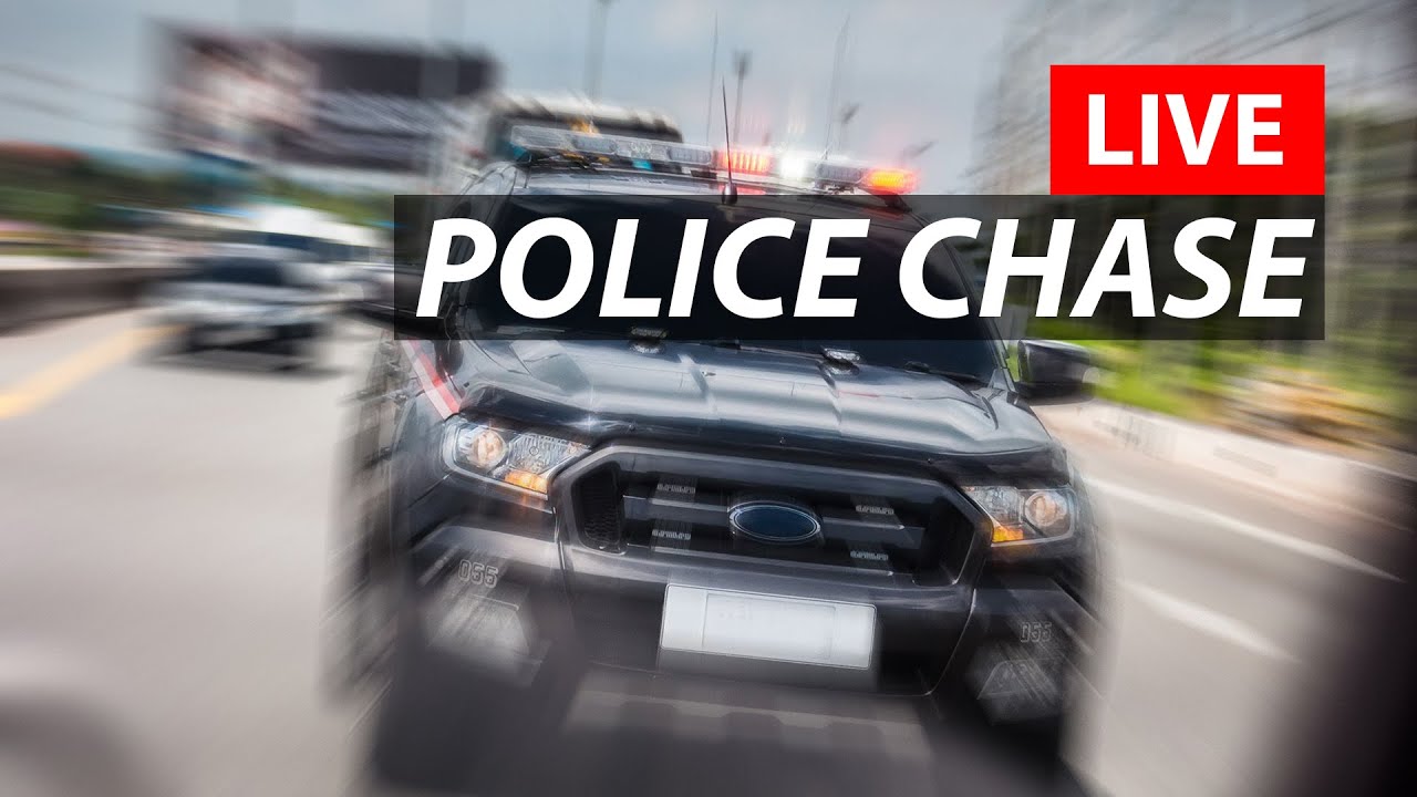 LIVE: High speed chase through San Gabriel Valley. - YouTube