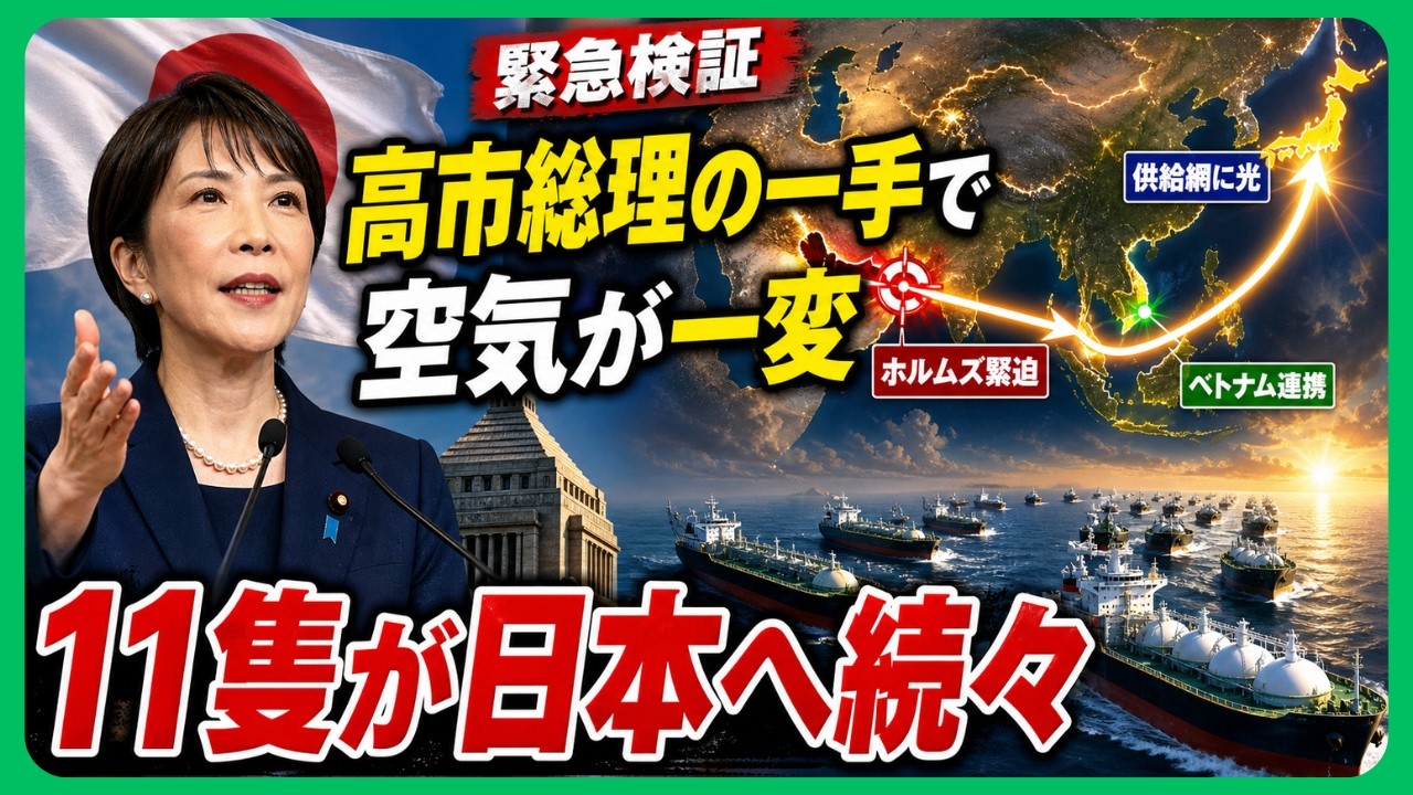 【評価一変】高市総理、批判を封じた神外交で一気に追い風へwww - YouTube