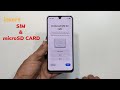 Samsung Galaxy M36 5G: How to Insert SIM Card & MicroSD Card