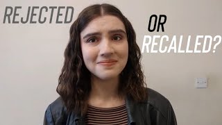 How did my drama school self tape auditions go?