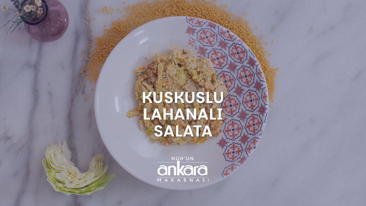 Hafif Yemek Arayanlara: Kuskuslu Lahanalı Salata