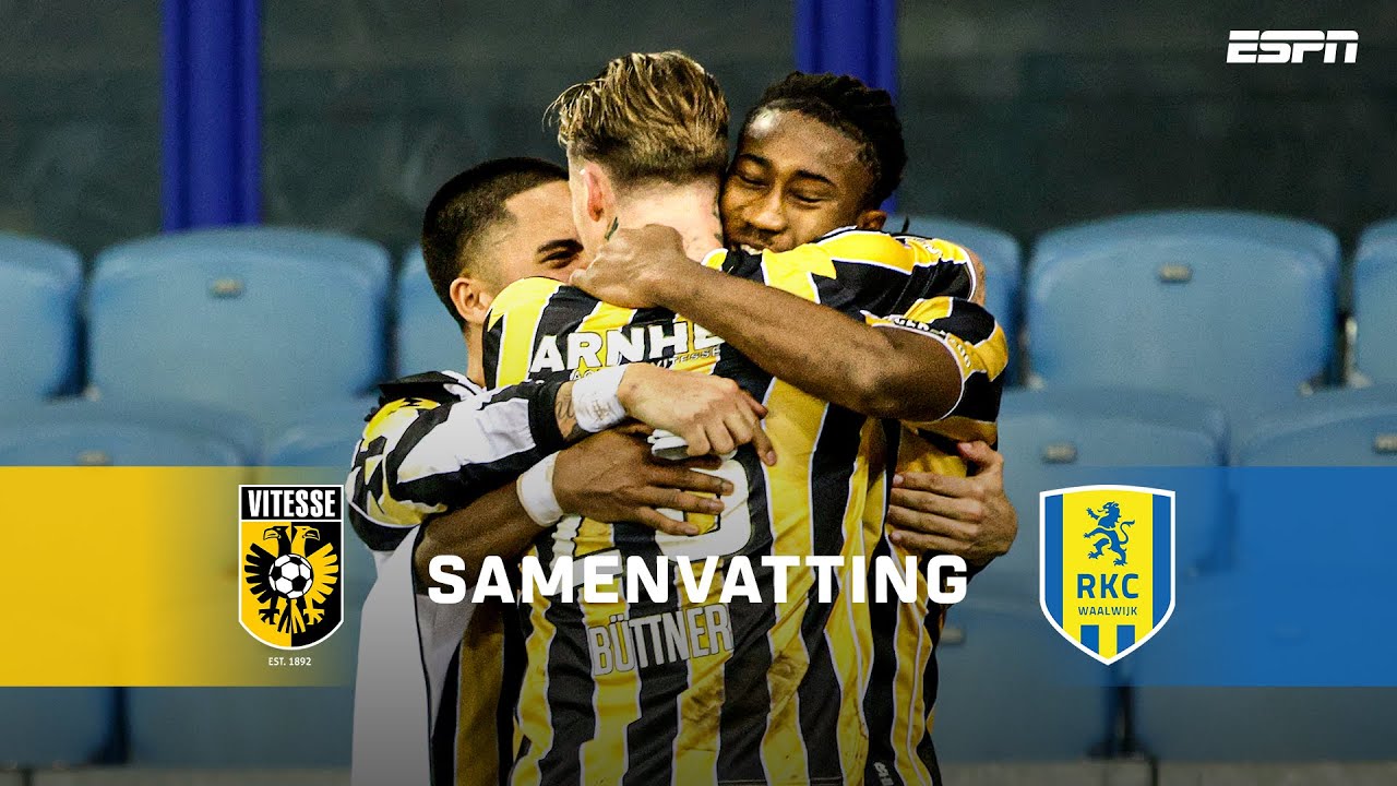 🤯 BESLISSENDE goal in de ALLERLAATSTE MINUUT ⏰   | Samenvatting Vitesse - RKC Waalwijk