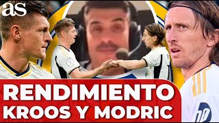 ÁLVARO BENITO, sobre el RENDIMIENTO y FUTURO de KROOS y MODRIC