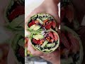 Easy vegan veggie wraps