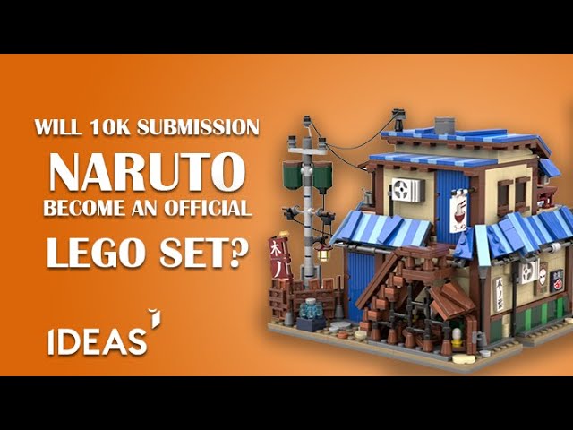 LEGO IDEAS - Naruto: Ichiraku Ramen Shop - 25th Anniversary