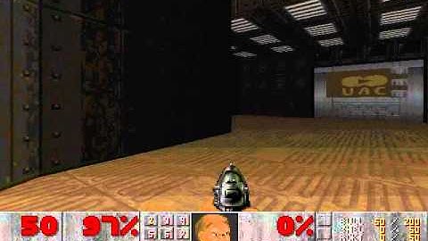 [Doom 2]: Doom 2 The Way id Did, Map01: Loading Bay, Pacifist in 0:08