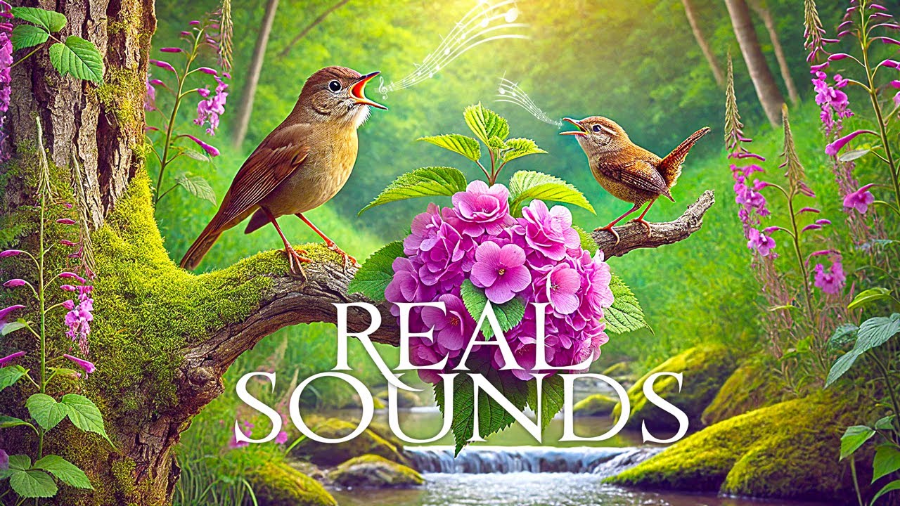 BIRDS SINGING IN THE MORNING And Water Sounds | Thank You Nature - YouTube