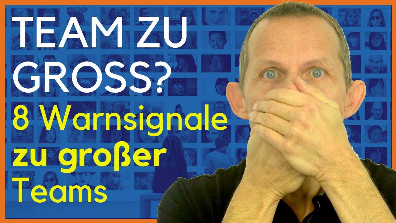 Wann ist ein Team zu groß, um es direkt zu führen? 8 Erkennungsmerkmale für Führungskräfte