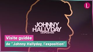 Visite de l'exposition sur Johnny Hallyday à Bruxelles