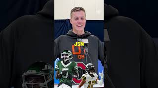 Will Howard's DREAM NFL wide receivers 🙌