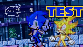Modern Sonic • TEST ||Sprite Animation