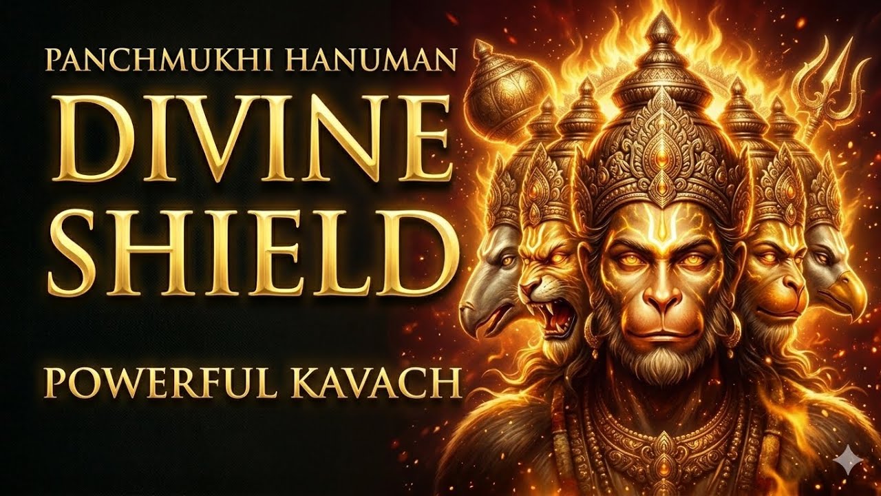 Panchmukhi Hanuman Kavach | पंचमुखी हनुमान कवच | Hanuman Kavach Powerful Mantra For Protection |Ram