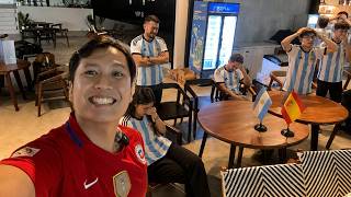 I celebrated Argentina 2nd Place in World Cup 2026 with Argentinians 😃🥈🇦🇷