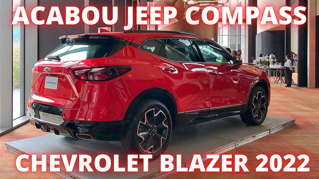 Lançamento Novo CHEVROLET BLAZER RS 2022 / Melhor Que Chevrolet TRACKER E  JEEP COMPASS 